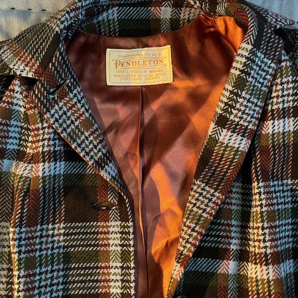 Vintage Pendleton Women Coat Jacket